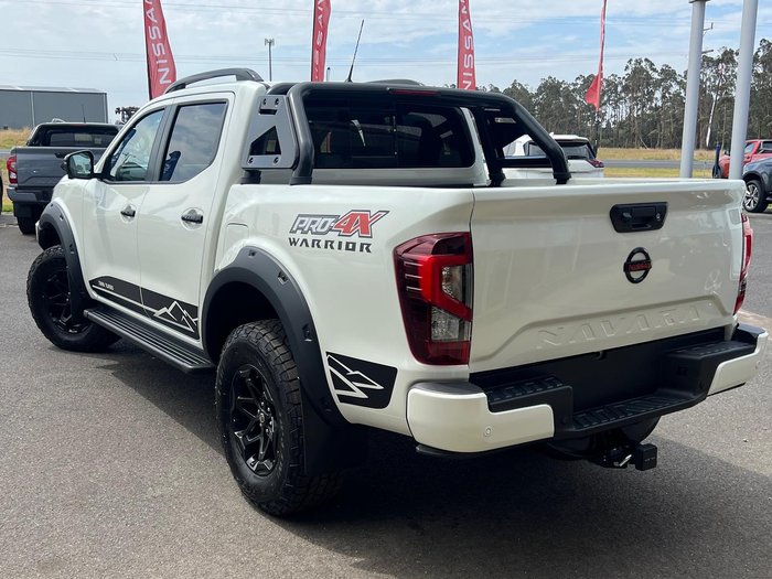 2023 Nissan Navara PRO-4X Warrior D23 MY23 4X4 Dual Range White Pearl