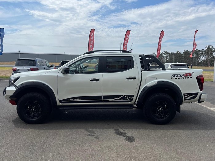2023 Nissan Navara PRO-4X Warrior D23 MY23 4X4 Dual Range White Pearl