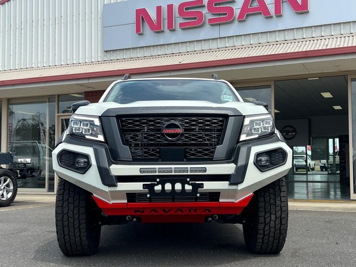 2023 Nissan Navara PRO-4X Warrior D23 MY23 4X4 Dual Range White Pearl