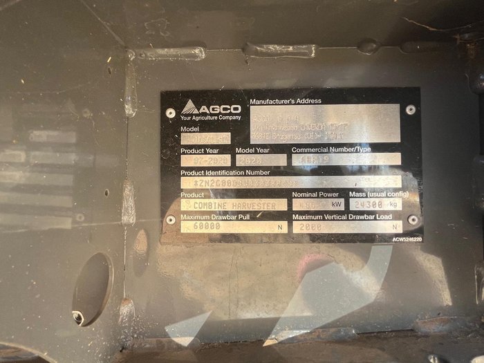 2020 Massey Ferguson Ideal 9T