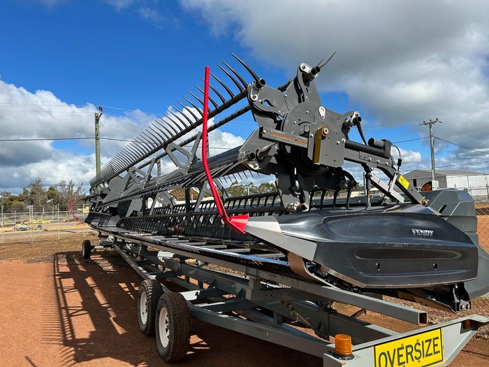 Fendt 9345 Dynaflex 45' Front And Trailer