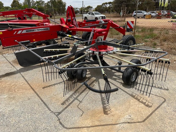 2025 Massey Ferguson 802 8Mtr Two Rotor Centre Swath Hay Rake