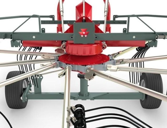 2025 Massey Ferguson 802 8Mtr Two Rotor Centre Swath Hay Rake