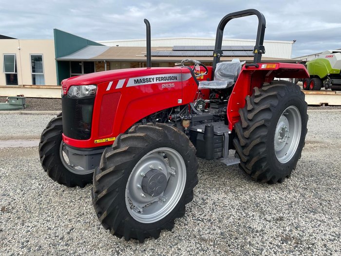 2023 Massey Ferguson 2635 74Hp Tractor With Loader & Canopy
