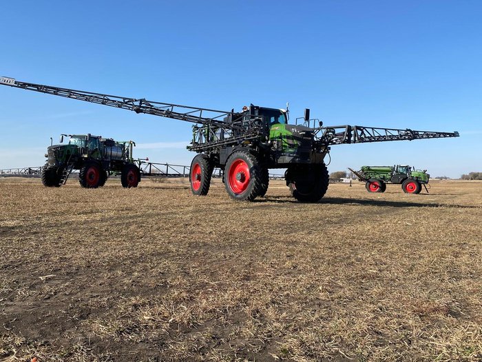 2024 Fendt Rogator 900 Self-Propelled Sprayer Range 