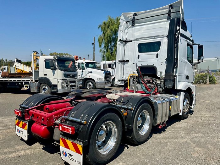 2021 Mercedes Benz 2653 Low Klm Light Use Euro 6 Rwc $113650+Gst See Cond MERCEDES BENZ 2653 SLEEPER WHITE