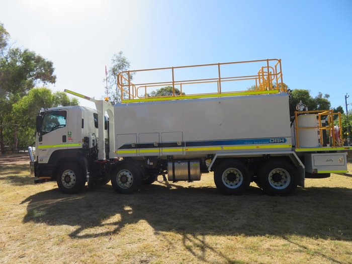 2024 Isuzu Fyh 300-350 ORH Service Truck AVAILABLE NOW! White