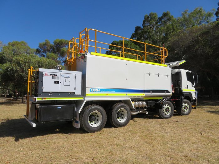 2024 Isuzu Fyh 300-350 ORH Service Truck AVAILABLE NOW! White