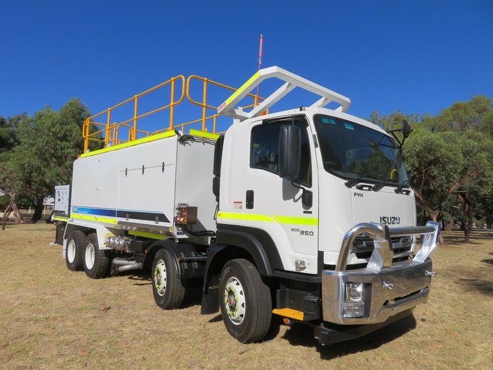 2024 Isuzu Fyh 300-350 ORH Service Truck AVAILABLE NOW! White