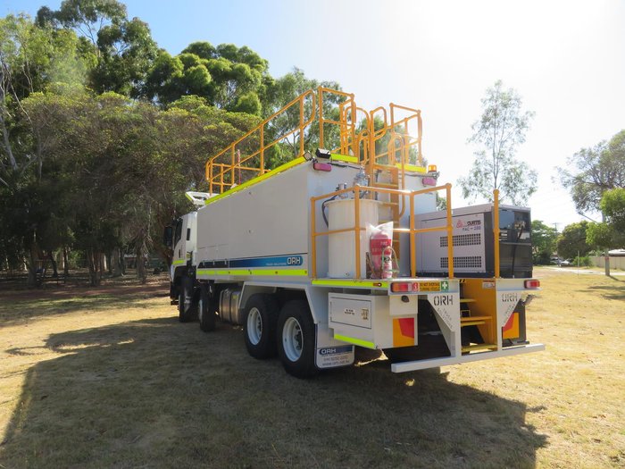 2024 Isuzu Fyh 300-350 ORH Service Truck AVAILABLE NOW! White