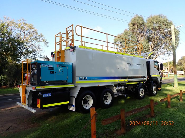 2025 Isuzu F Series FYH 300-350 White