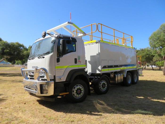 2024 Isuzu Fyh 300-350 ORH Service Truck AVAILABLE NOW! White