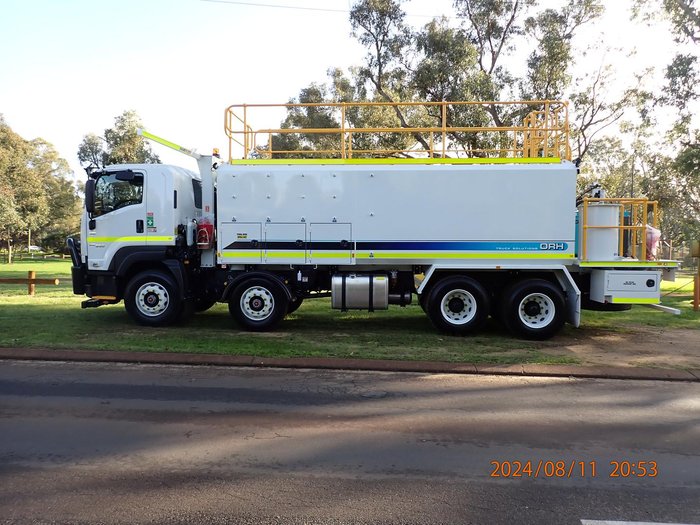 2025 Isuzu F Series FYH 300-350 White