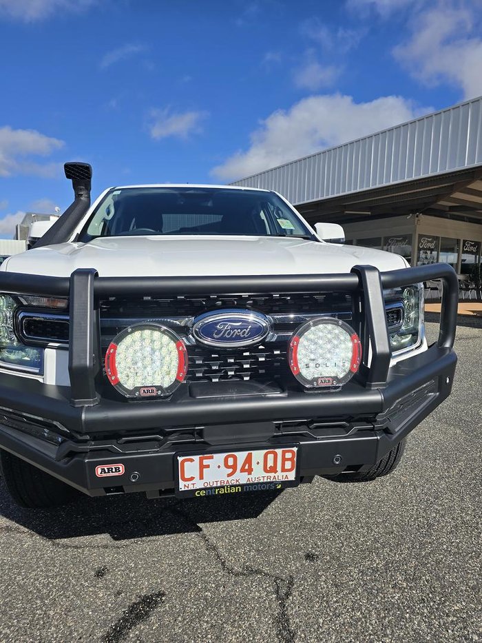 2024 Ford Ranger XLT MY24.50 4X4 Dual Range Arctic White