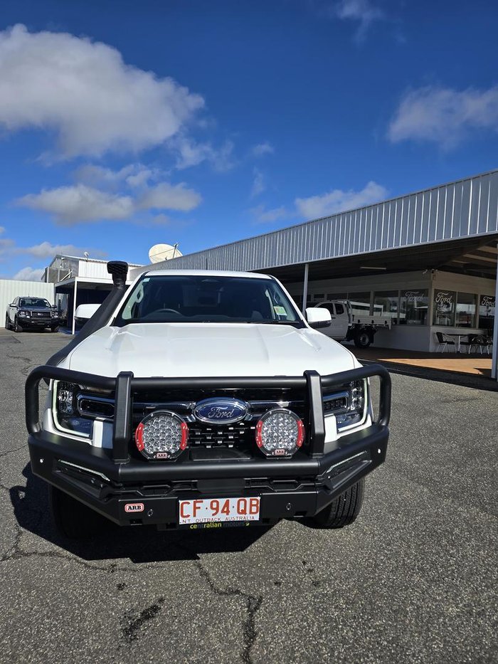 2024 Ford Ranger XLT MY24.50 4X4 Dual Range Arctic White