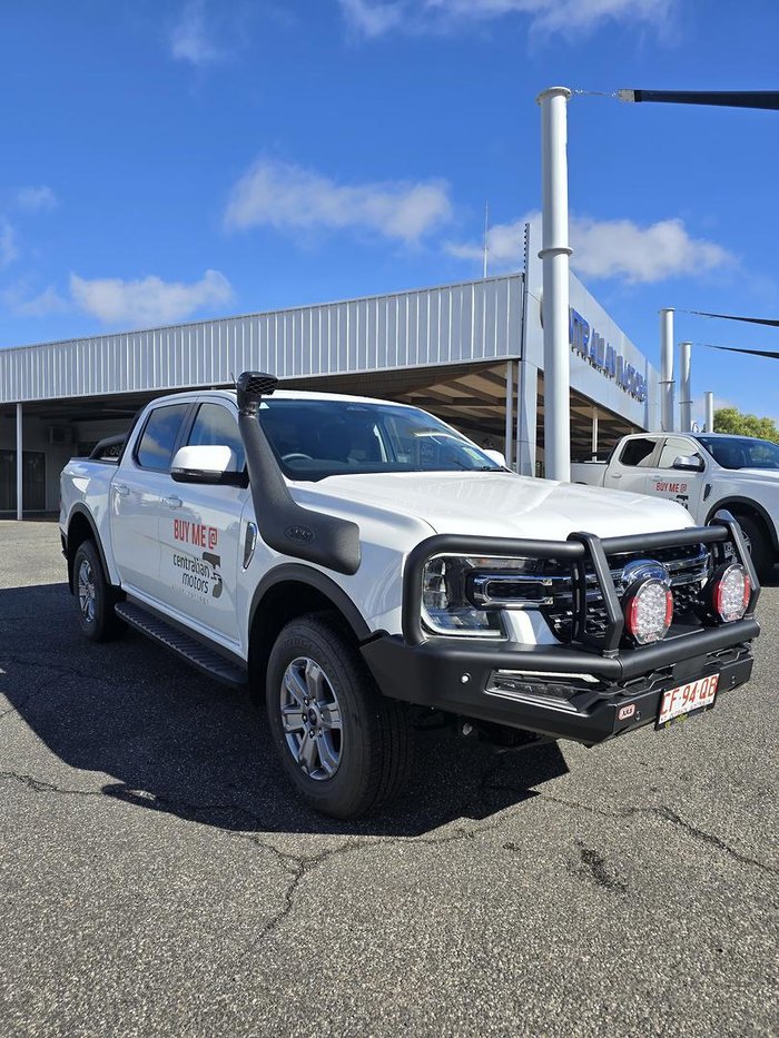2024 Ford Ranger XLT MY24.50 4X4 Dual Range Arctic White