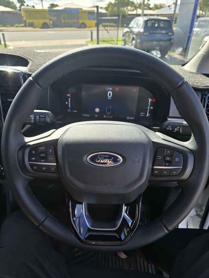 2024 Ford Ranger XLT MY24.50 4X4 Dual Range Arctic White