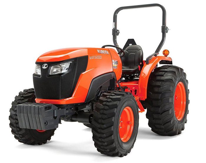 2023 Kubota Mx5200d 50Hp 4Wd Rops Tractor