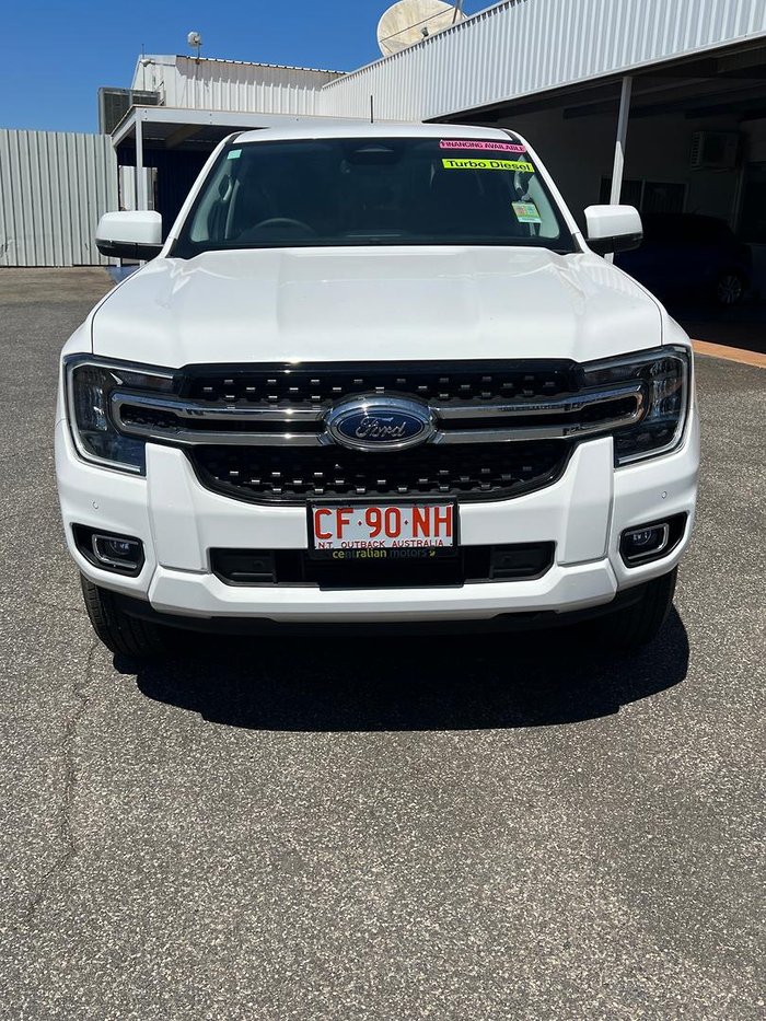 2024 Ford Ranger XLT MY24.00 4X4 Dual Range Arctic White