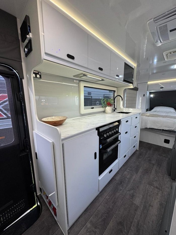 2025 JB Caravans Scoprion Sting 20'6 Rear Door