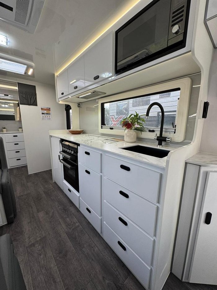 2025 JB Caravans Scoprion Sting 20'6 Rear Door