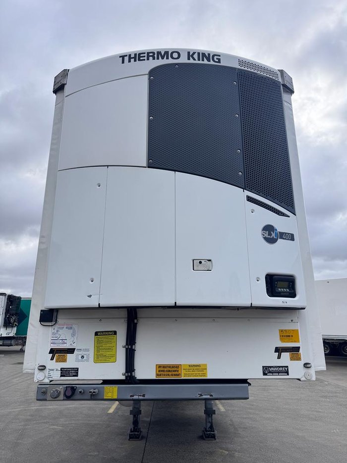 2019 Vawdrey St3 34 Pallet Sd B Double Refrigerated Roll Back Lead