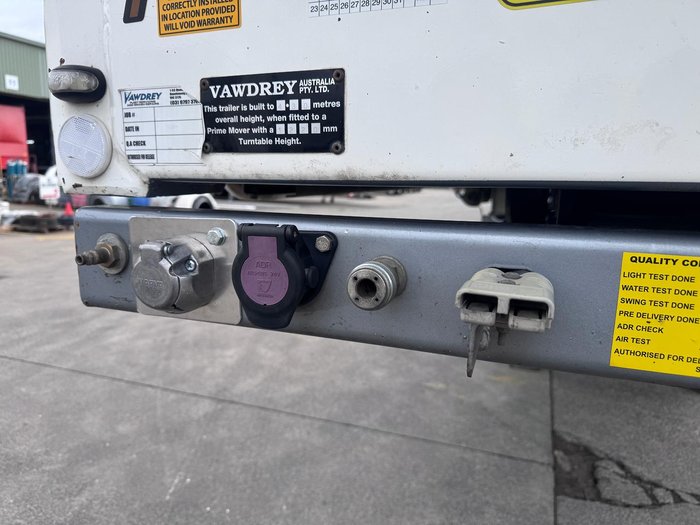 2019 Vawdrey St3 34 Pallet Sd B Double Refrigerated Roll Back Lead