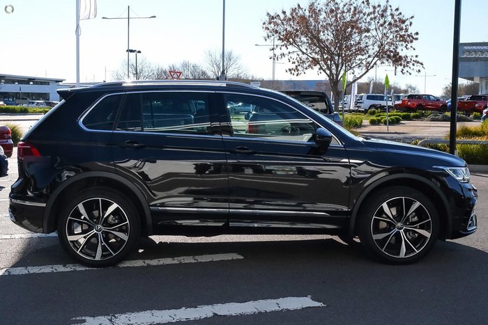 2024 Volkswagen Tiguan 162TSI R-Line 5N MY24 Four Wheel Drive Deep Black