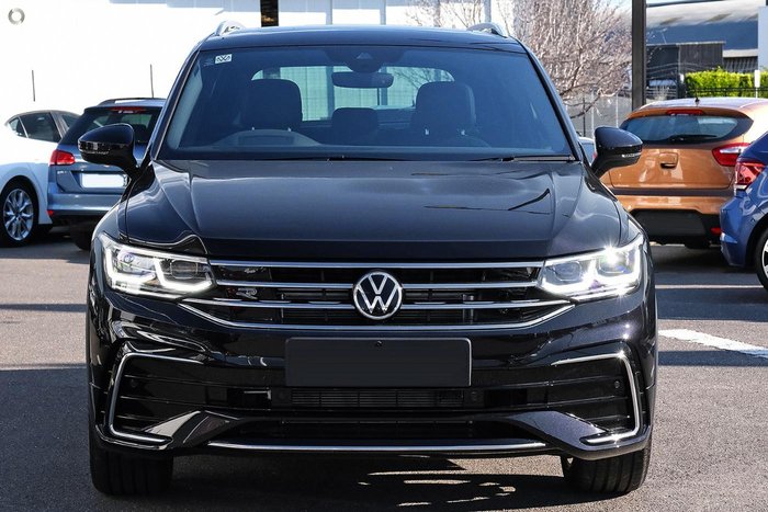 2024 Volkswagen Tiguan 162TSI R-Line 5N MY24 Four Wheel Drive Deep Black