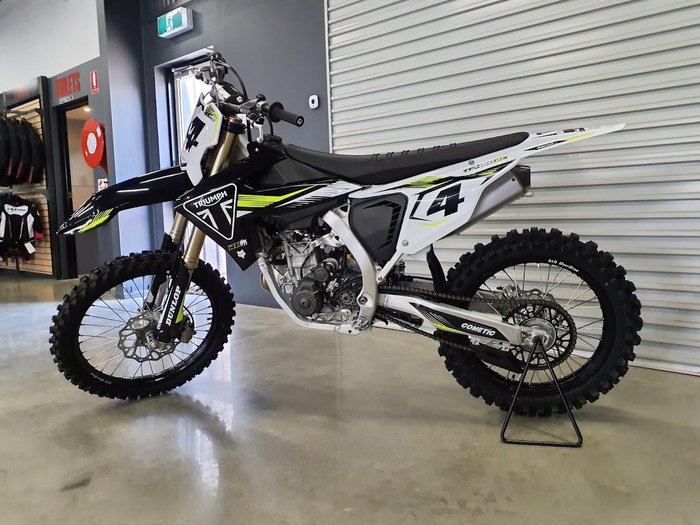 2025 Triumph TF 450-RC Edition Off Road White