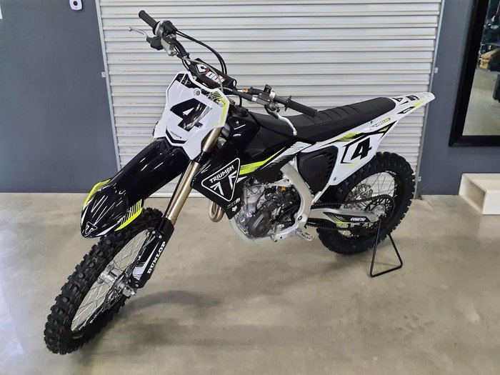 2025 Triumph TF 450-RC Edition Off Road White