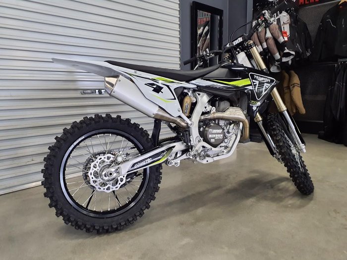 2025 Triumph TF 450-RC Edition Off Road White