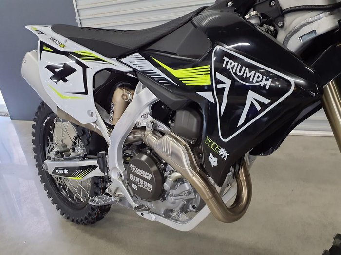 2025 Triumph TF 450-RC Edition Off Road White
