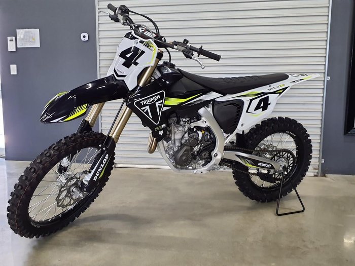 2025 Triumph TF 450-RC Edition Off Road White