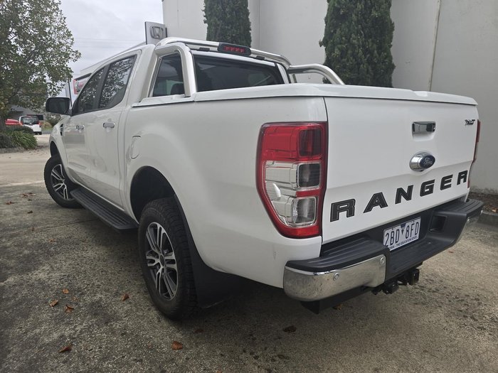 2021 Ford Ranger XLT Hi-Rider PX MkIII MY21.75 4x2 Arctic White