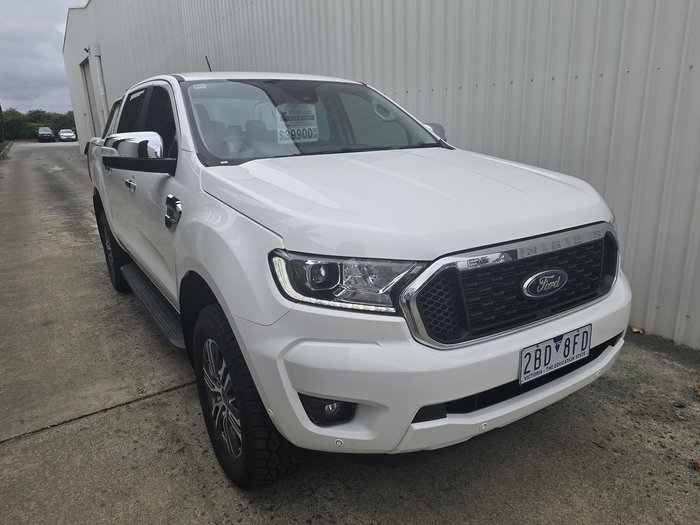 2021 Ford Ranger XLT Hi-Rider PX MkIII MY21.75 4x2 Arctic White