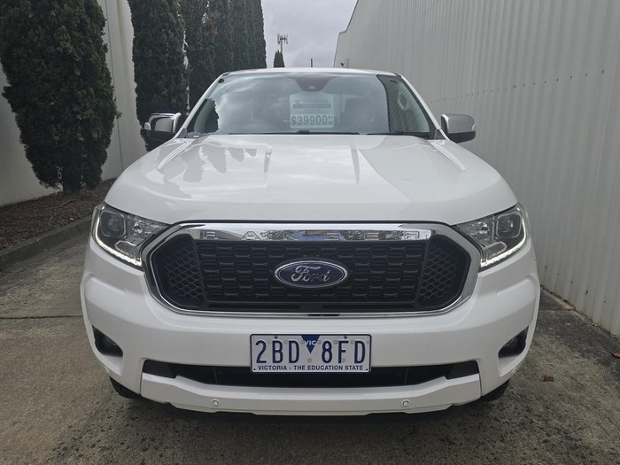 2021 Ford Ranger XLT Hi-Rider PX MkIII MY21.75 4x2 Arctic White