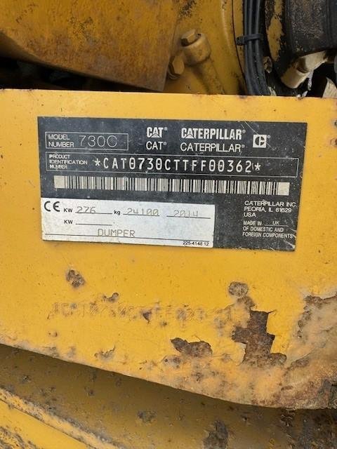 2014 Caterpillar 730C 