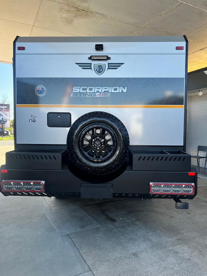2025 JB Caravans Scorpion Sting Air 19'6 Front Door