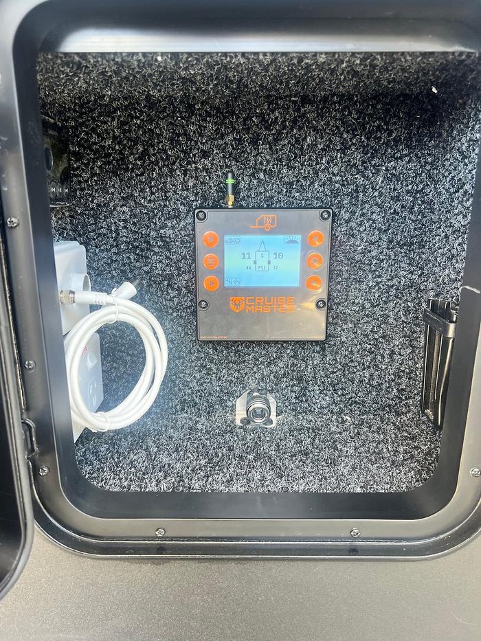 2025 JB Caravans Scorpion Sting Air 19'6 Front Door