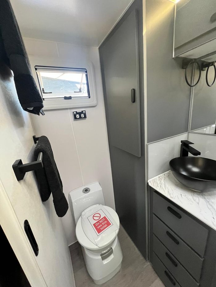 2025 JB Caravans Scorpion Sting Air 19'6 Front Door