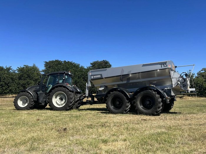 2025 Hansa T15 Tandem Axle Trailing Spreader 
