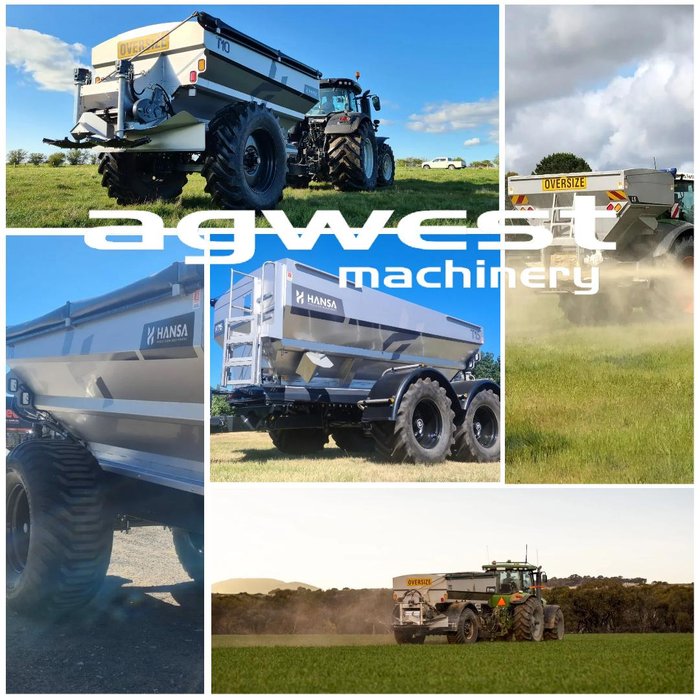2025 Hansa T15 Tandem Axle Trailing Spreader 