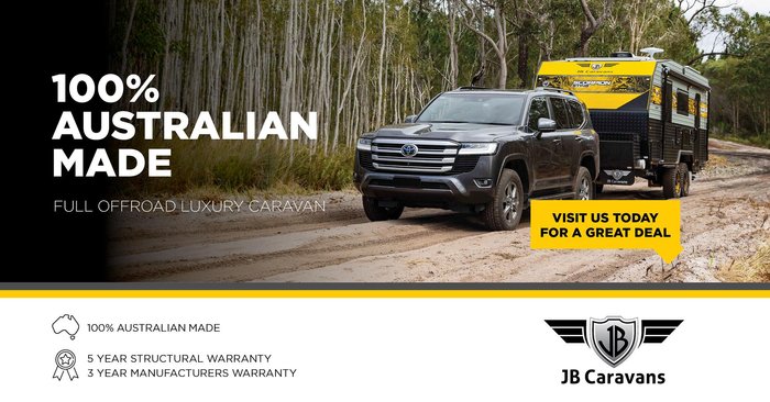 2025 JB Caravans Dirt Roader 20'8 Family Bunk