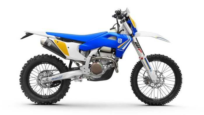 2025 Husqvarna FE 350 HERITAGE WHITE