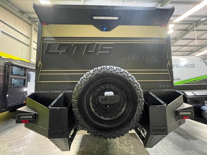 2025 Lotus Caravans 23'6 Trooper Triple Bunk