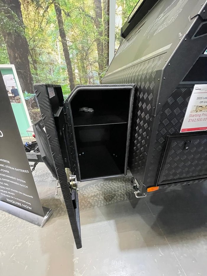 2025 Lotus Caravans 23'5 Dual Door Off Grid Double Bunk