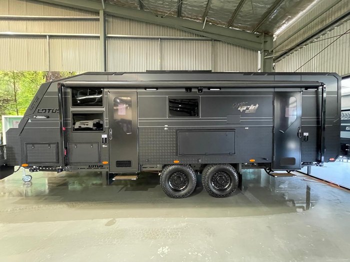 2025 Lotus Caravans 23'5 Dual Door Off Grid Double Bunk