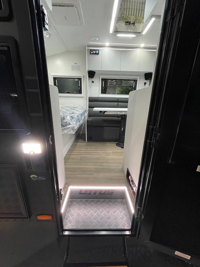 2025 Lotus Caravans 23'5 Dual Door Off Grid Double Bunk
