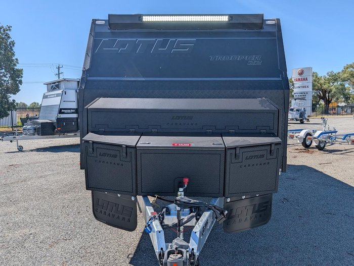2025 Lotus Caravans 22' Rear Club Trooper